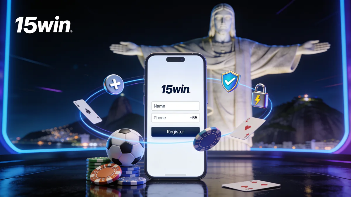 Como Fazer Login no 15win – Passo a Passo para jogadores no Brasil